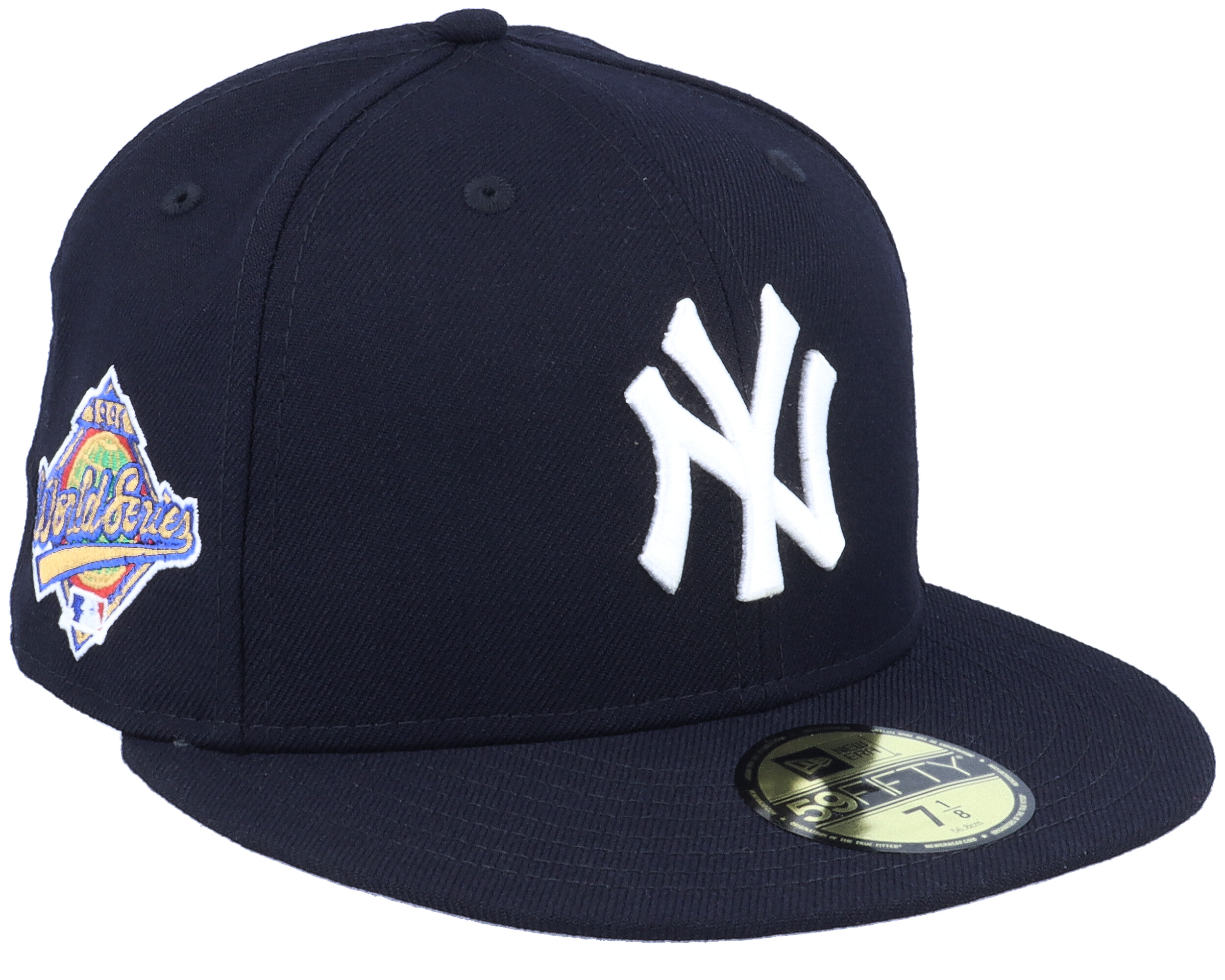 New York Yankees Quickturn Navy Fitted - New Era cap | Hatstoreworld.com