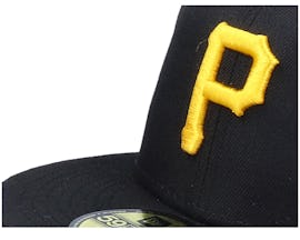 Pittsburgh Pirates Authentic On-Field 59Fifty Black Fitted - New Era