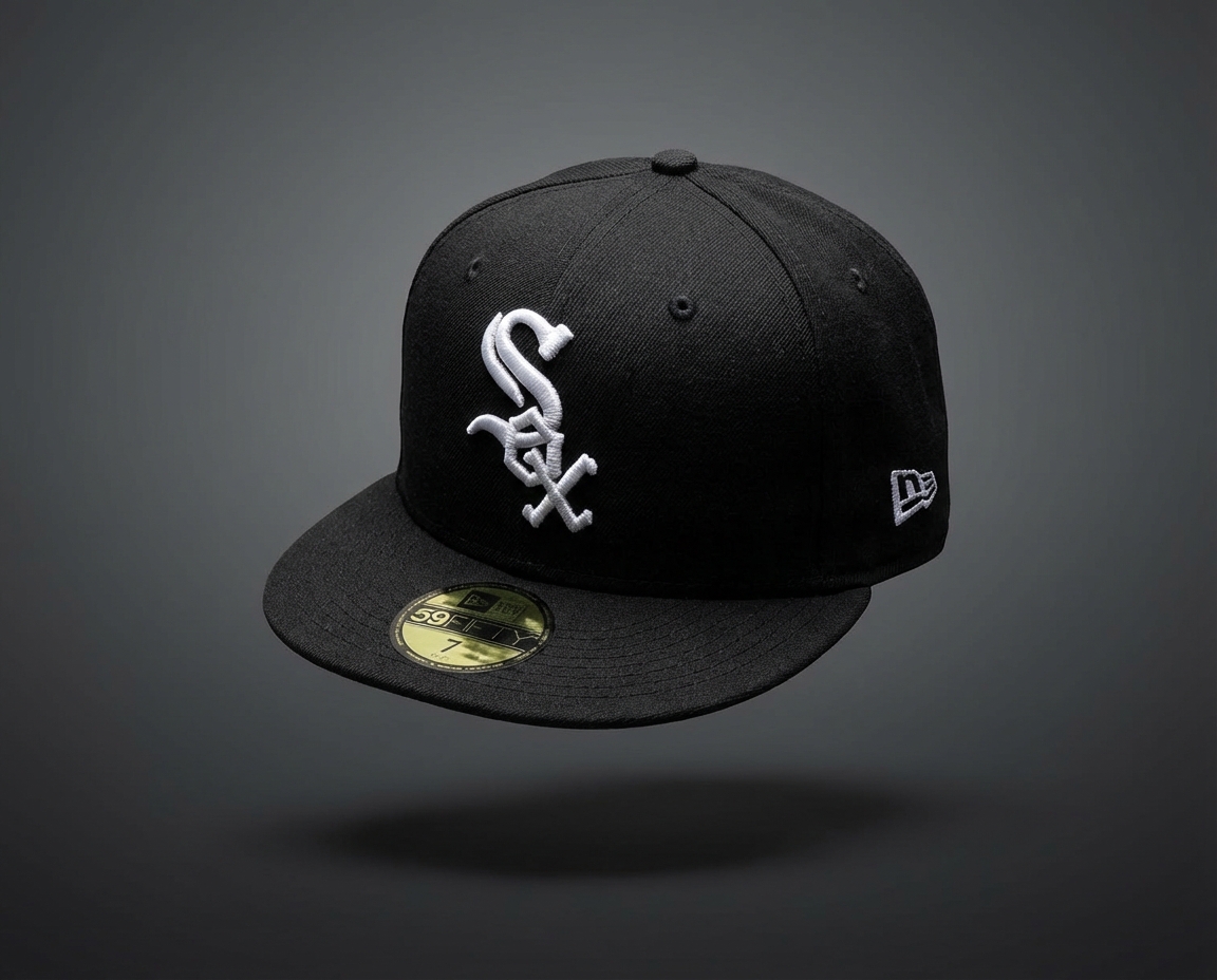 Chicago White Sox Authentic On-Field 59Fifty Black Fitted
