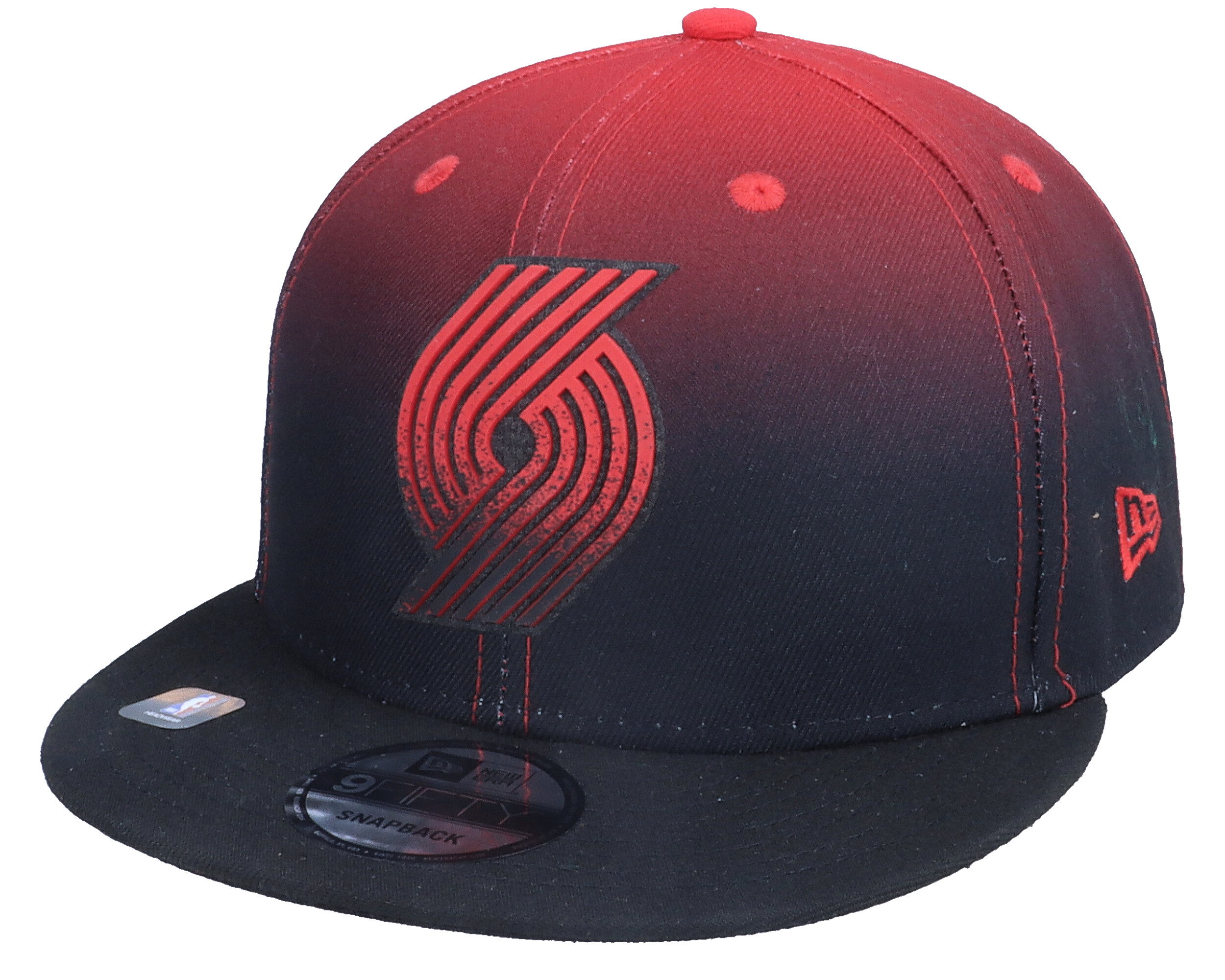 Portland Trail Blazers 9FIFTY NBA20 Back Half Black/Red Snapback