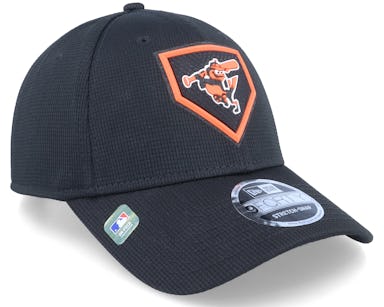 Baltimore Orioles MLB21 Onfield Clubhouse 9FORTY Black Adjustable - New Era