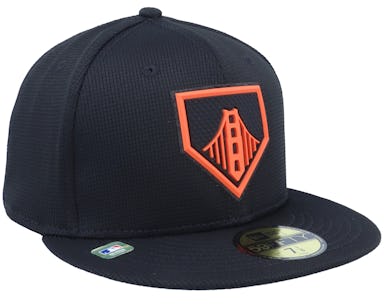 San Francisco Giants MLB21 Onfield Clubhouse Black 59FIFTY Fitted - New Era