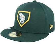 Oakland Athletics MLB21 Onfield Clubhouse Green 59FIFTY Fitted - New Era