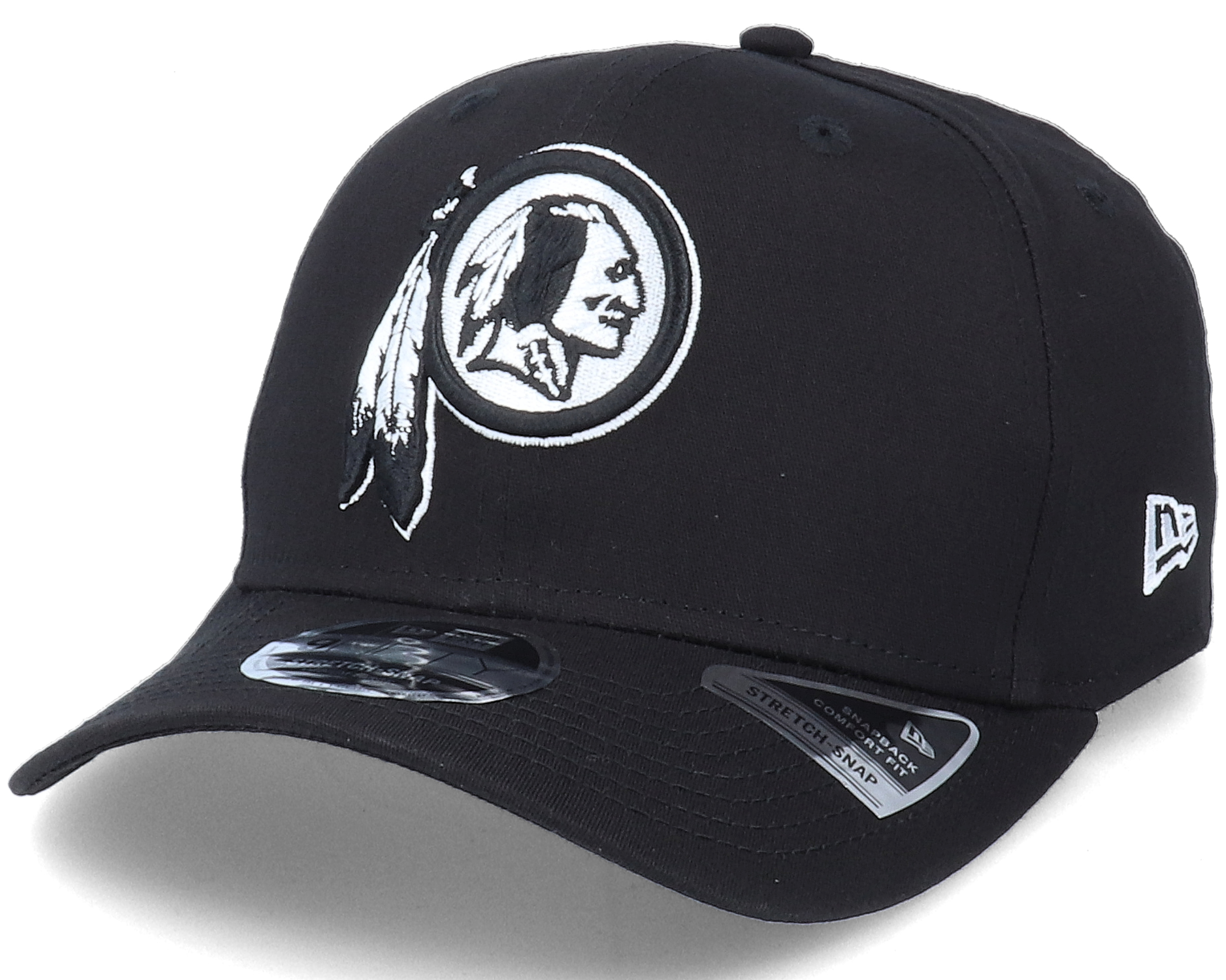 washington redskins hat black