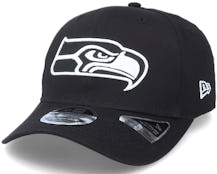 Hatstore Exclusive x Seattle Seahawks Essential 9Fifty Stretch Black Adjustable - New Era