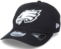 Hatstore Exclusive x Philadelphia Eagles Essential 9Fifty Stretch Black Adjustable - New Era