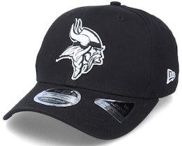 Hatstore Exclusive x Minnesota Vikings Essential 9Fifty Stretch Black Adjustable - New Era