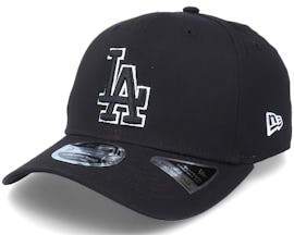 Hatstore Exclusive x Los Angeles Dodgers Essential 9Fifty Stretch Black Adjustable - New Era