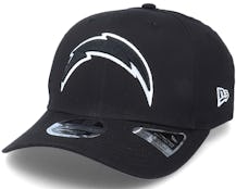 Hatstore Exclusive x Los Angeles Chargers Essential 9Fifty Stretch Black Adjustable - New Era