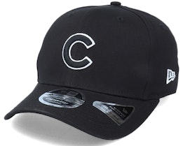 Hatstore Exclusive x Chicago Cubs Essential 9Fifty Stretch Black Adjustable - New Era