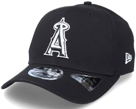 Hatstore Exclusive x Los Angeles Angels Essential 9Fifty Stretch Black Adjustable - New Era