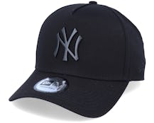 Hatstore Exclusive x New York Yankees Essential 9Forty A-frame Black Adjustable - New Era