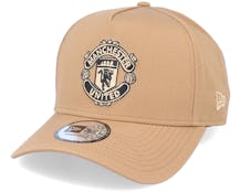 Hatstore Exclusive x Manchester United Essential 9Forty A-Frame Caramel Adjustable - New Era