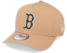 Hatstore Exclusive x Boston Red Sox Essential 9Forty A-Frame Caramel Adjustable - New Era