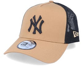 Hatstore Exclusive x New York Yankees Caramel A-Frame Trucker - New Era