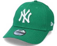 Kids New York Yankees K League Essential 9Forty Green/White Adjustable - New Era