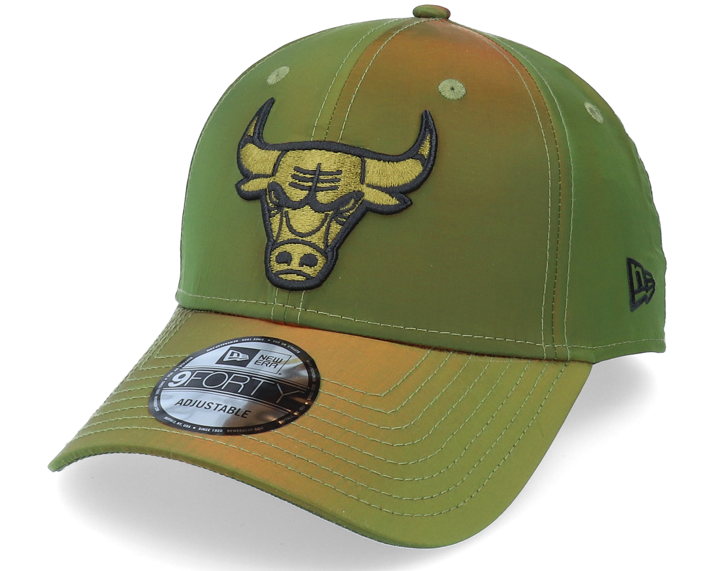 Chicago Bulls Hypertone Green 9Forty Adjustable - New Era keps ...