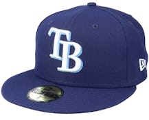 Tampa Bay Rays Authentic On-Field 59Fifty Navy Fitted - New Era
