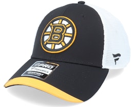 Boston Bruins Locker Room Black Trucker - Fanatics