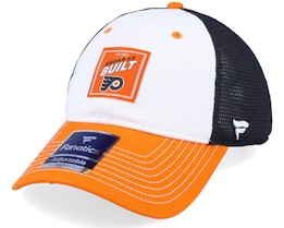 Philadelphia Flyers Block Party Dark Orange/White Trucker - Fanatics