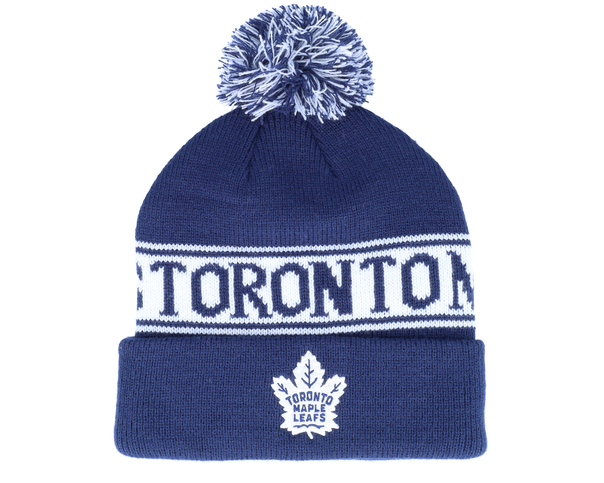 Toronto Maple Leafs Sport Resort Blue Cobalt Pom - Fanatics mössa