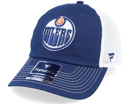 Edmonton Oilers Core Dad Cap Athletic Navy Trucker - Fanatics