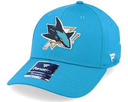 San Jose Sharks Core Active Blue Flexfit - Fanatics