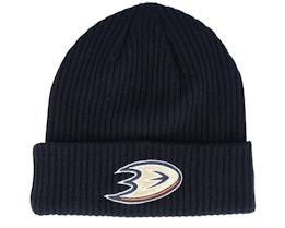 Anaheim Ducks Core Knit Black Cuff - Fanatics