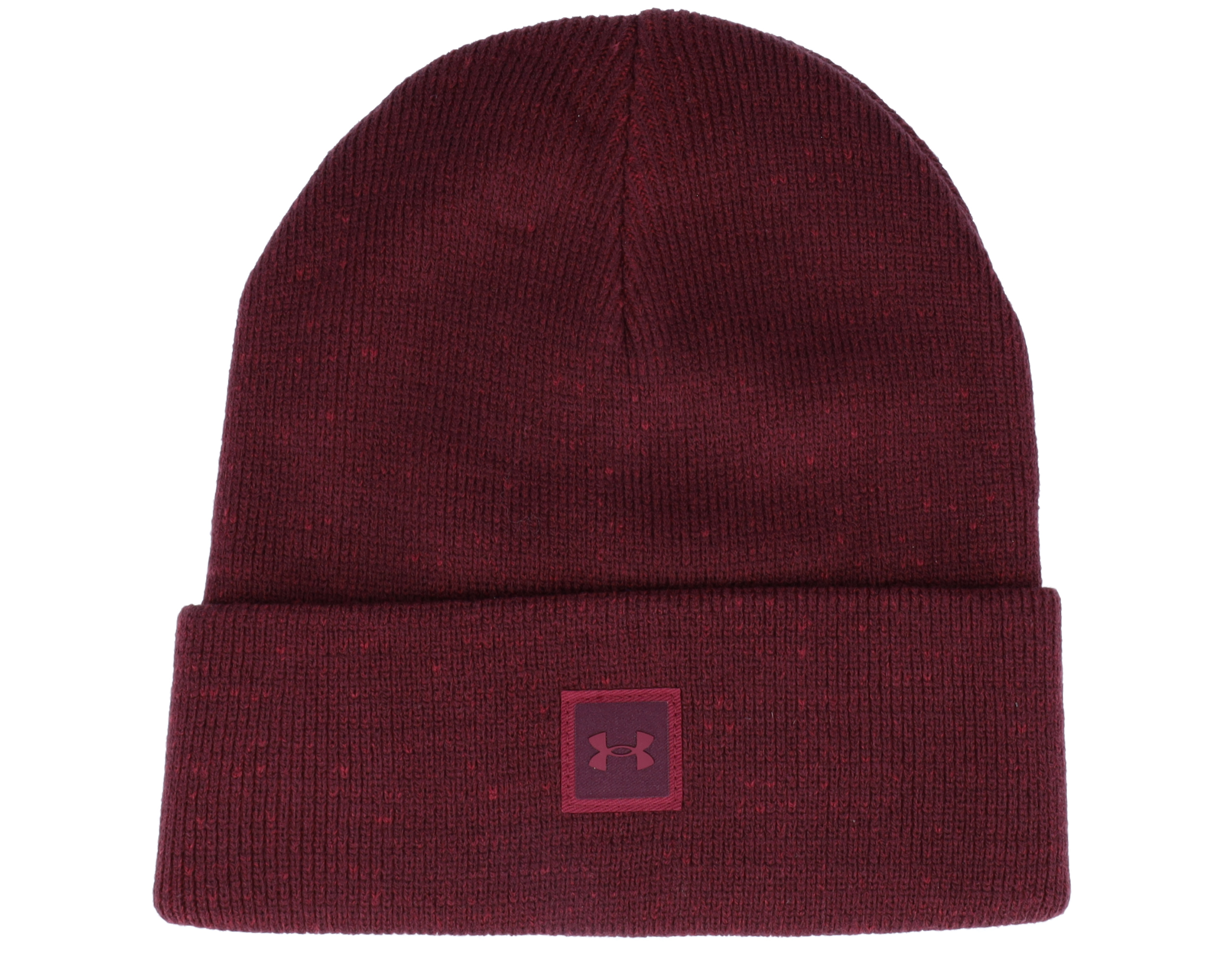 under armour red beanie