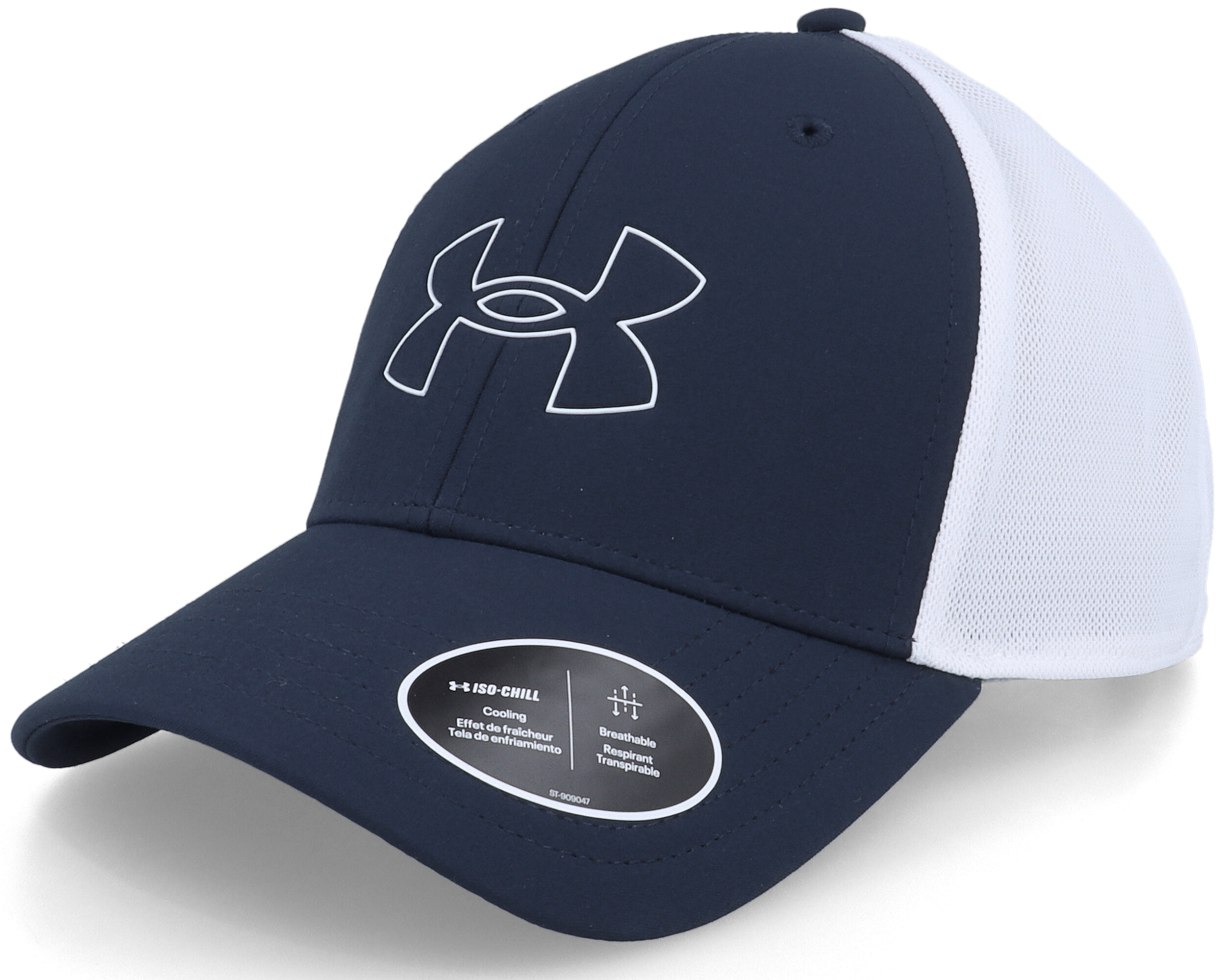 Iso-chill Driver Academy Navy/White Trucker - Under Armour cap