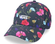 Court Side Printed Hat Pressed Floral Dad Cap - Vans
