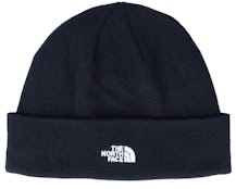 Norm Shallow Beanie Black Cuff - The North Face