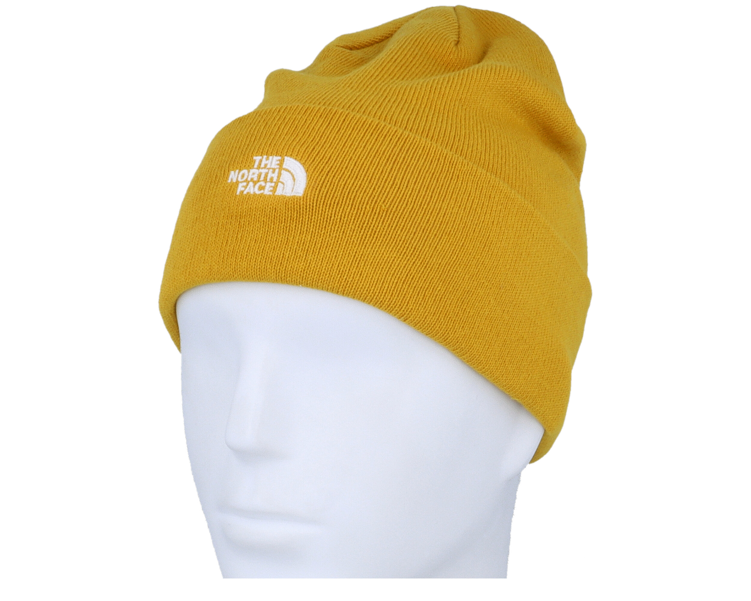 north face yellow beanie