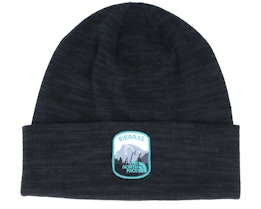 Embroidered Earthscape Beanie Black Cuff - The North Face