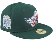Los Angeles Angels 59FIFTY Dark Green Pool & Turf Fitted - New Era
