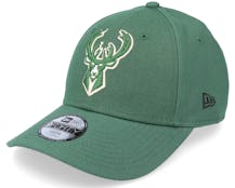 Milwaukee Bucks Jr The League Green Adjustable - New Era