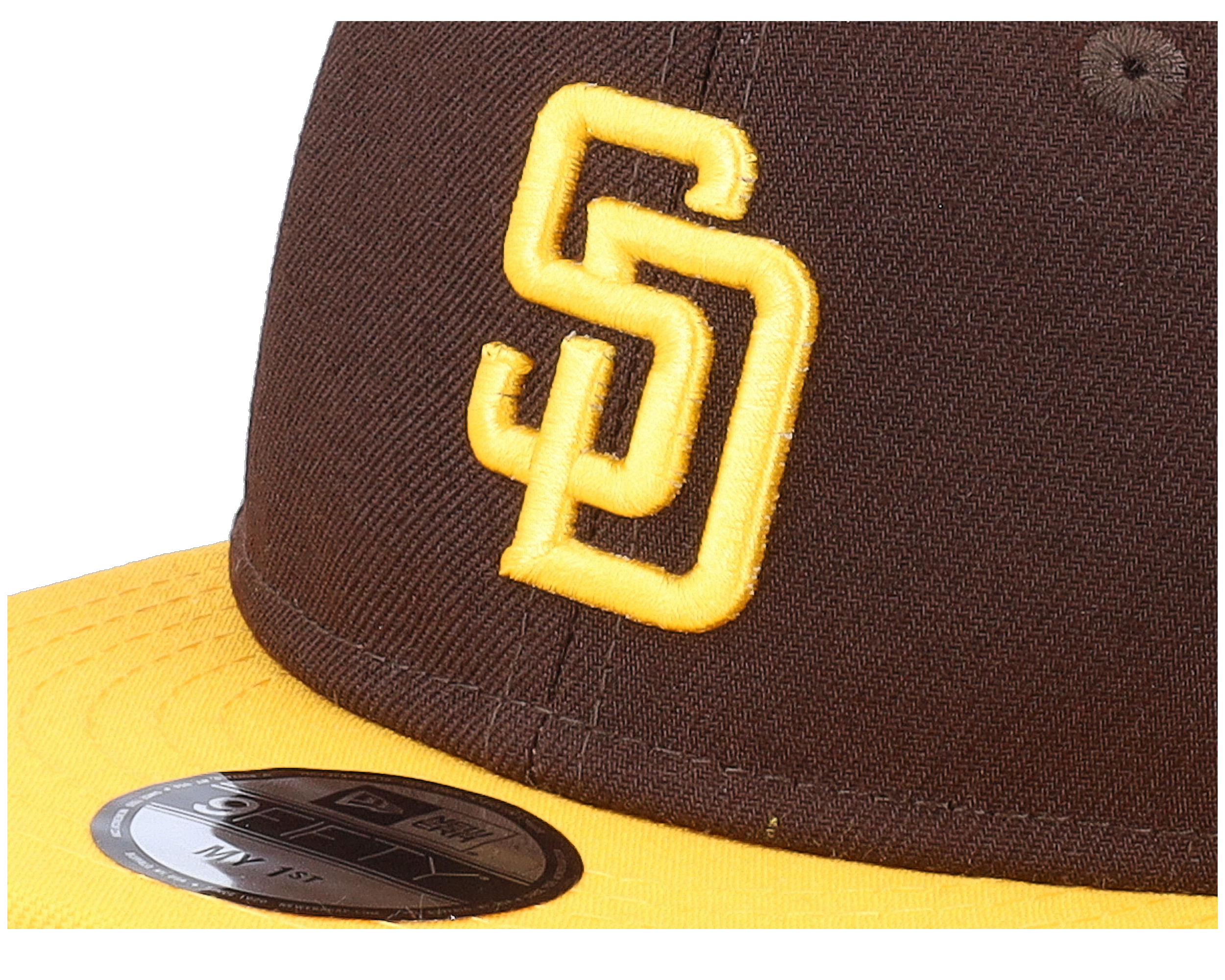 Kids San Diego Padres My 1St 9FIFTY Brown/Yellow Strapback