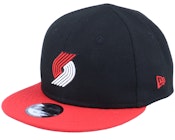 Kids Portland Trail Blazers My 1St 9FIFTY Black/Red Strapback