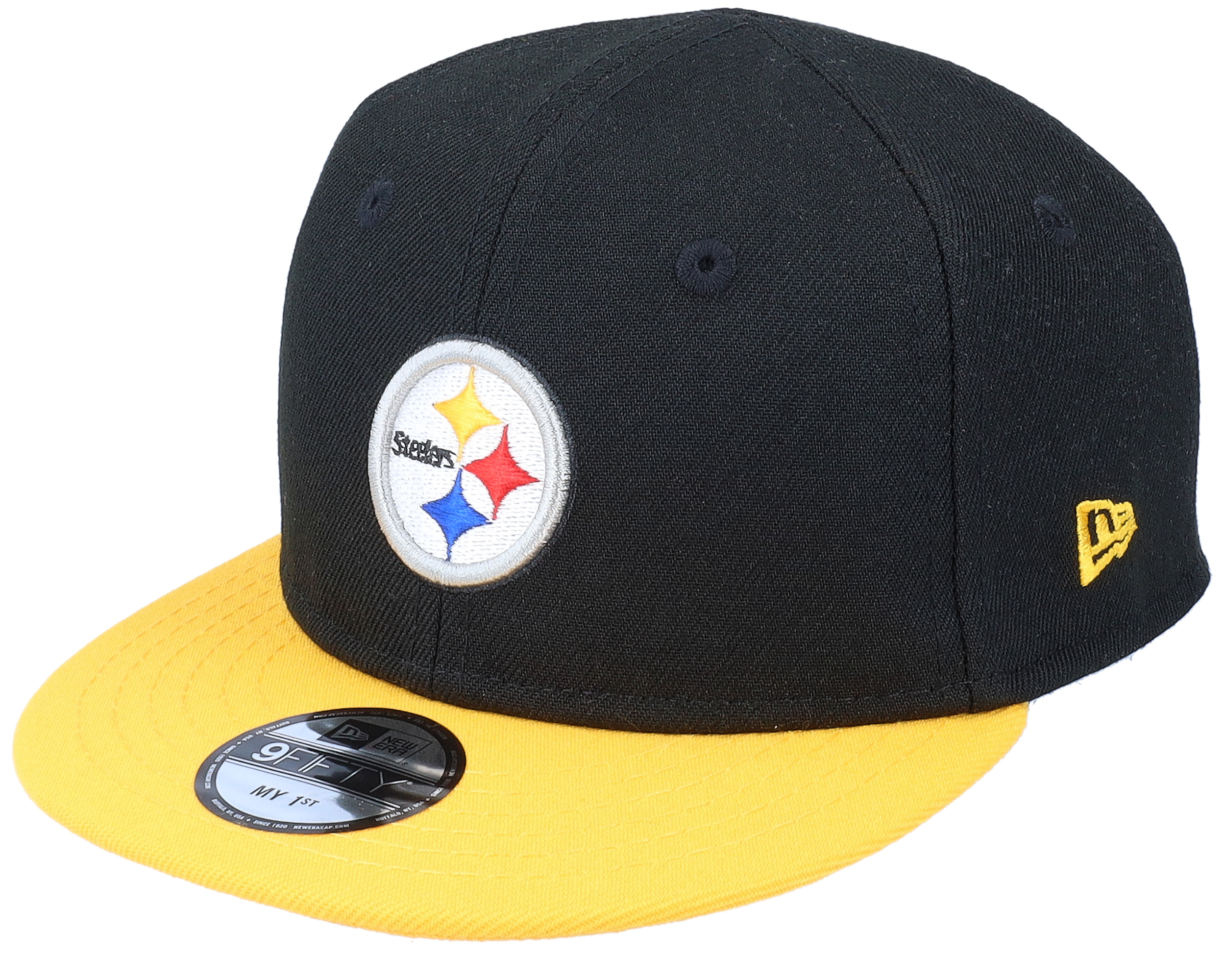 black and yellow steelers hat