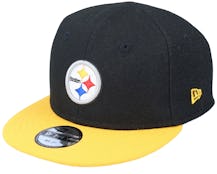 Kids Pittsburgh Steelers My 1St 9FIFTY Black/Yellow Strapback - New Era