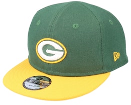 Kids Green Bay Packers My 1St 9FIFTY Green/Yellow Strapback - New Era