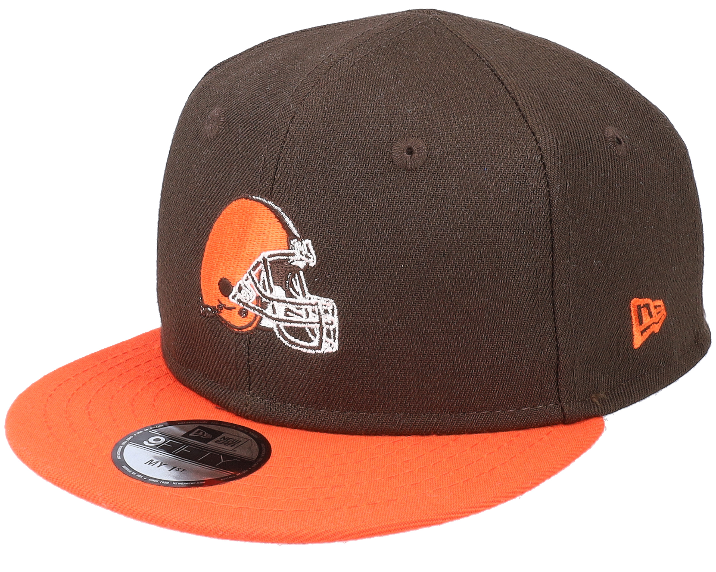 cleveland browns orange trucker hat