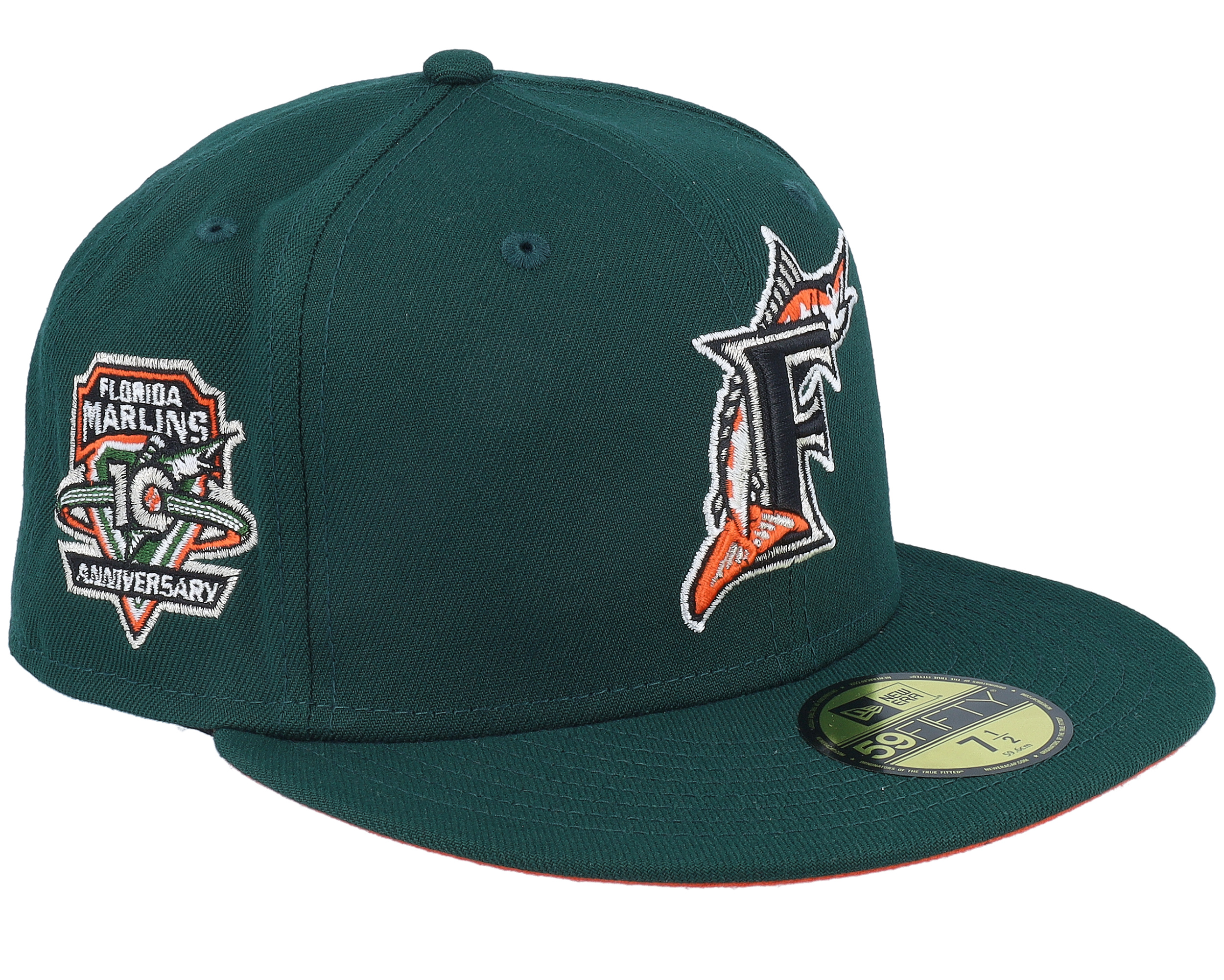 Tampa Bay Rays Asteroid 59FIFTY Black/Dark Green Fitted