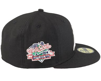 Oakland Baseball Hat Black Cooperstown AC New Era 59FIFTY Fitted Black | Dark Green / Dark Green | White / 7 7/8