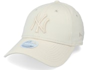 New York Yankees Womens Tonal 9FORTY Natural/Natural Adjustable