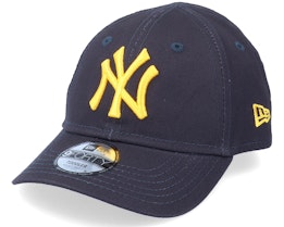 Kids New York Yankees League Essential 9FORTY Navy/Yellow Adjustable - New Era