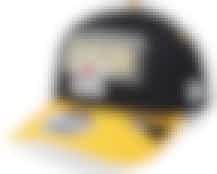 Pittsburgh Pirates Team Wordmark 9FIFTY Black/Yellow Adjustable - New Era