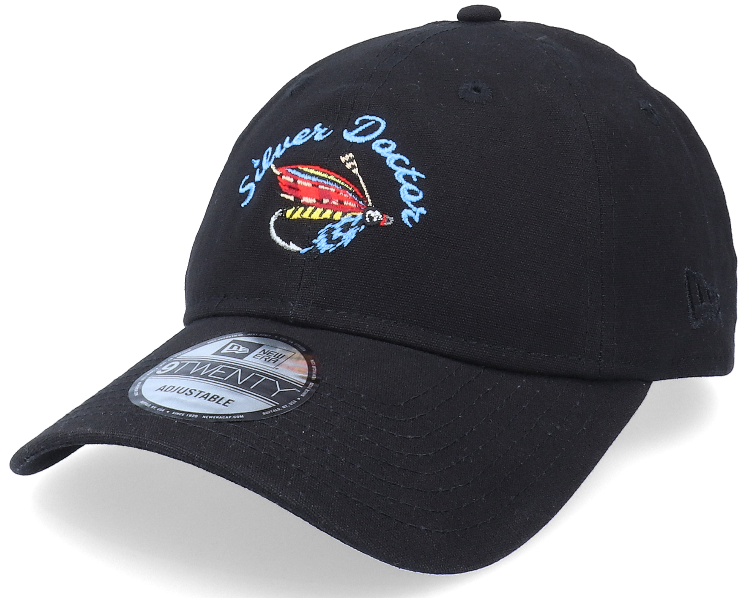 Fishing Tackle 9TWENTY Black Dad Cap