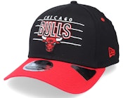 Chicago Bulls Team 9FIFTY Black/Red Adjustable