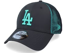 Los Angeles Dodgers Mesh Underlay 9Forty Black Adjustable - New Era
